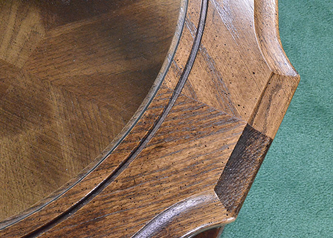 Multi-Tiered Glass Top Side Table