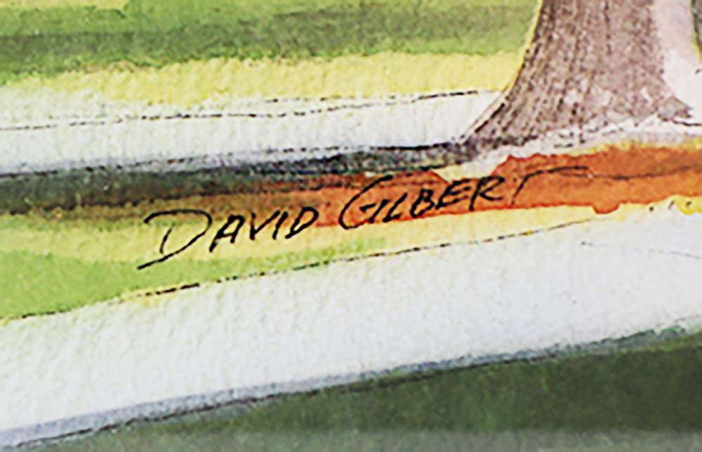 David Gilbert Original Watercolors