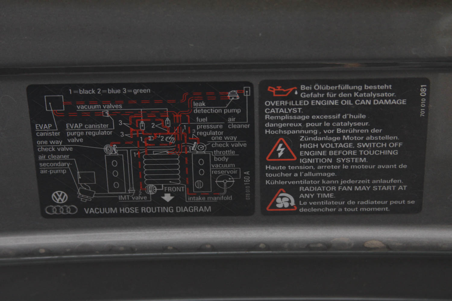 2002 2.8L V6 Volkswagen Passat GLX Sedan
