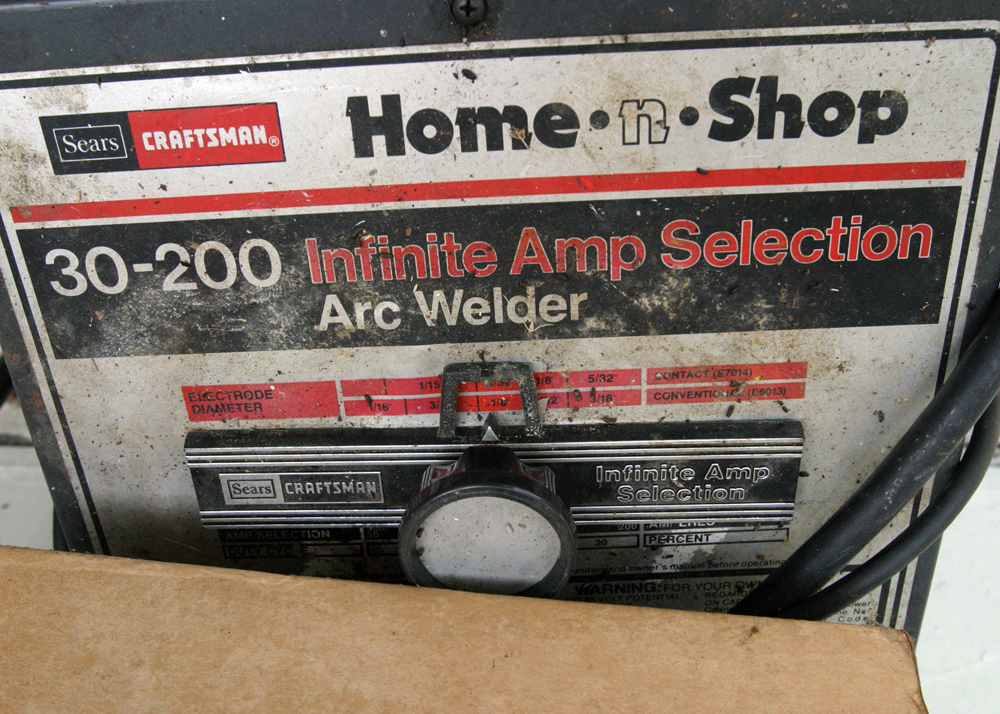 Craftsman Infinite Arc Welder with Cart