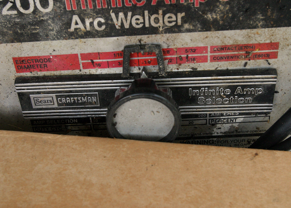 Craftsman Infinite Arc Welder with Cart