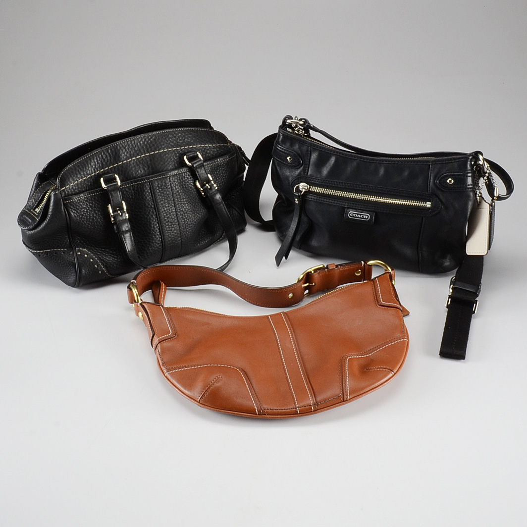 Three Coach Purses