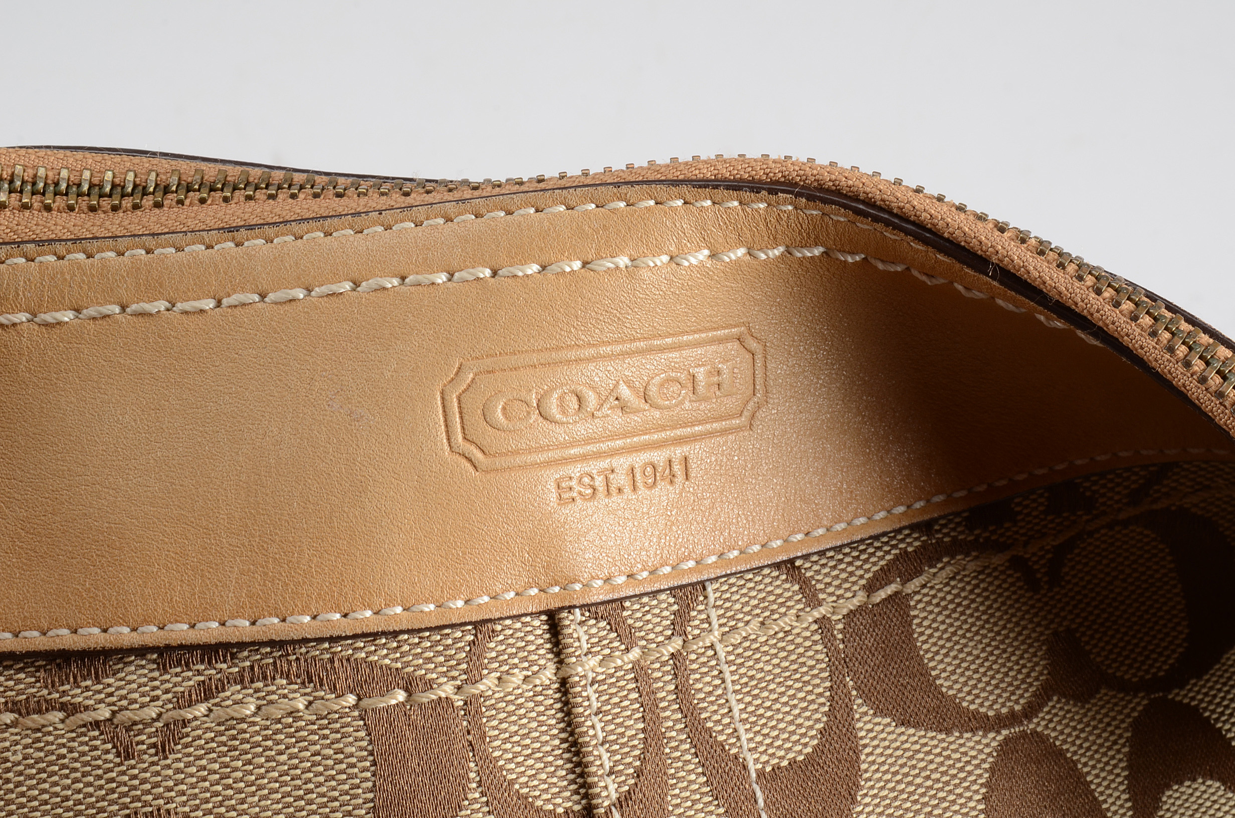 Coach Jacquard Crossbody Bag
