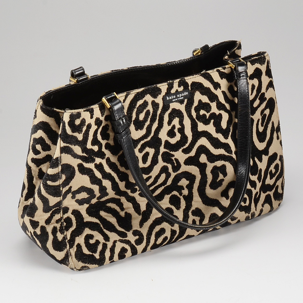 Kate Spade Animal Print Upholstery bag