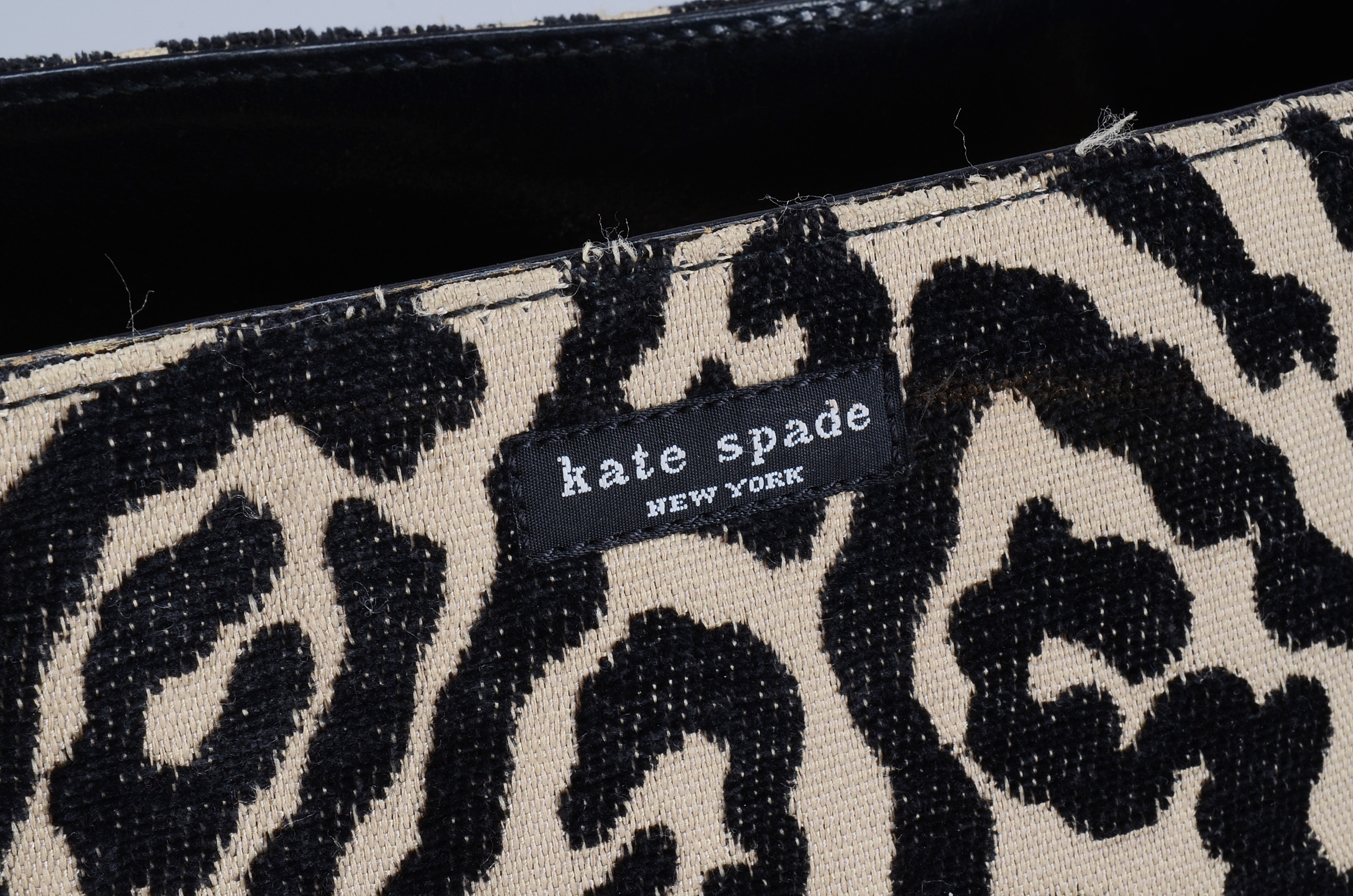 Kate Spade Animal Print Upholstery bag