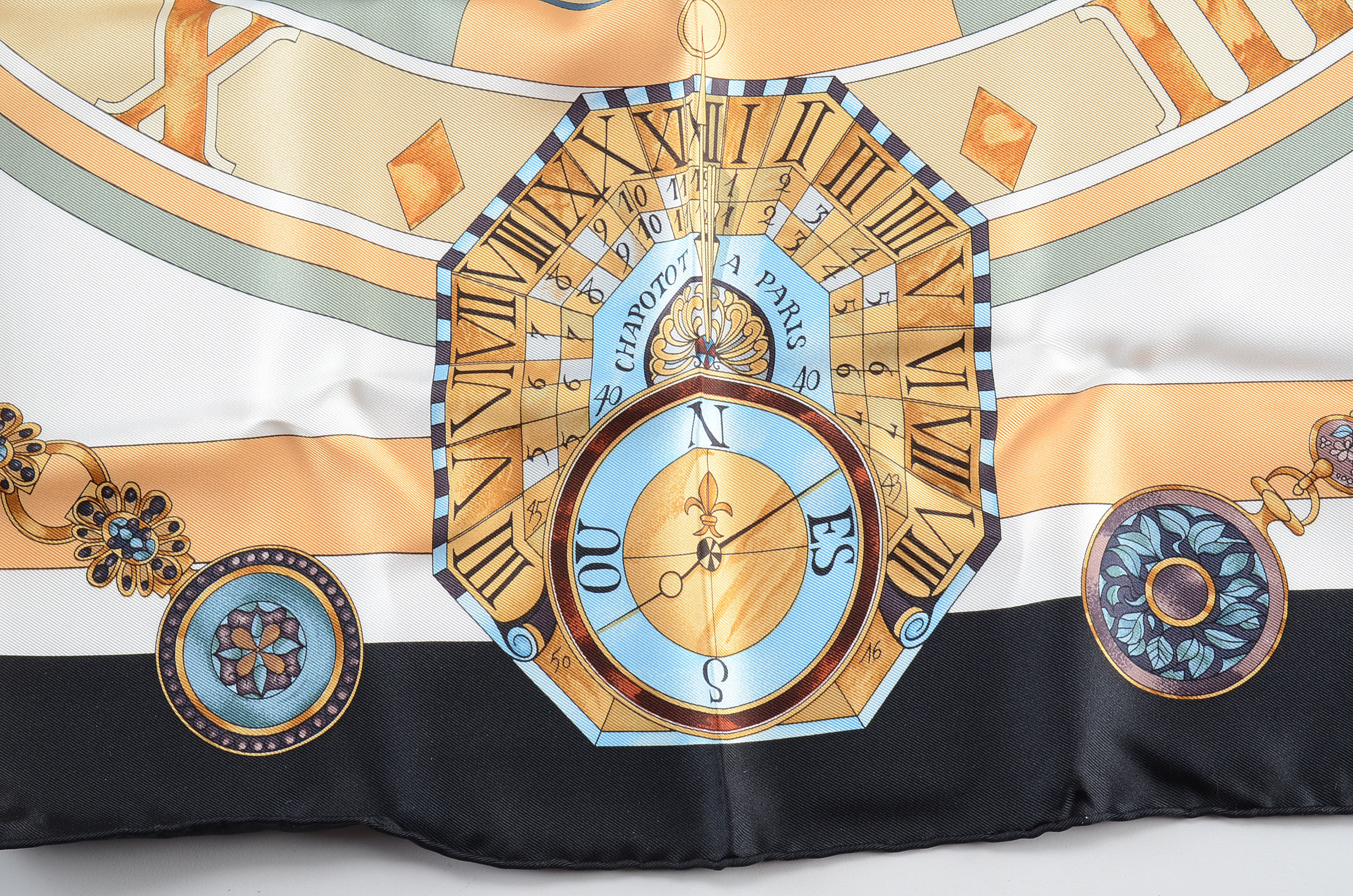 Hermès "Parmi Les Fleurs" Silk Scarf