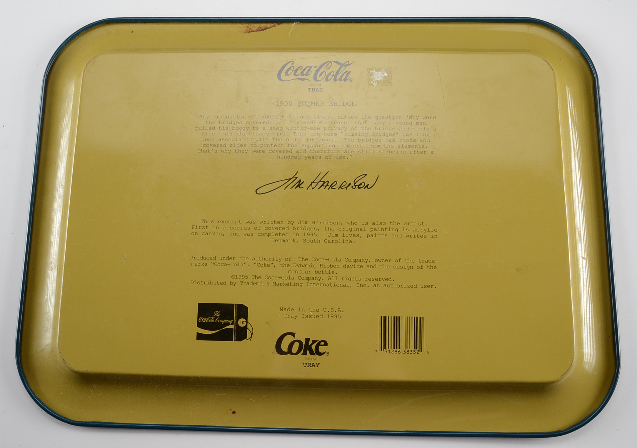 Vintage Trays and Sign