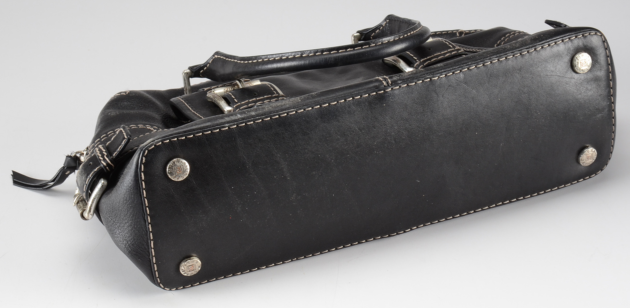 Two Leather Handbags Including Michael Kors