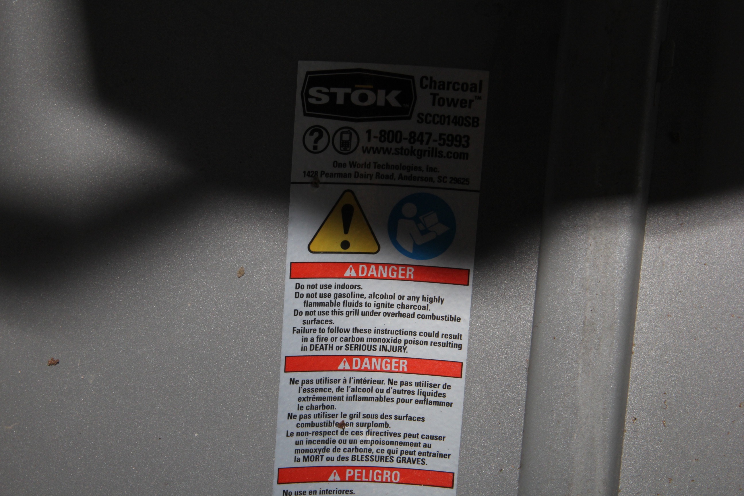 Stok Charcoal Tower Grill