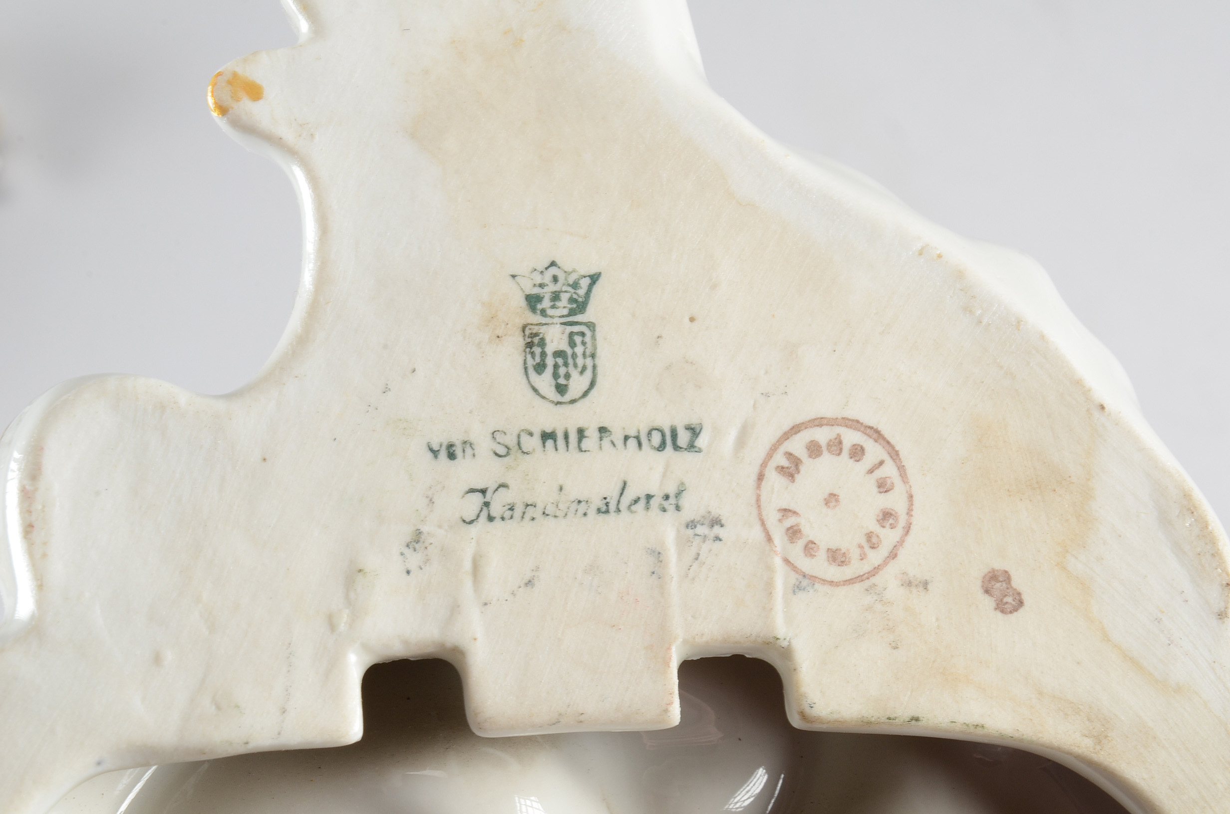 Pair of Porcelain Electric Wall Sconces