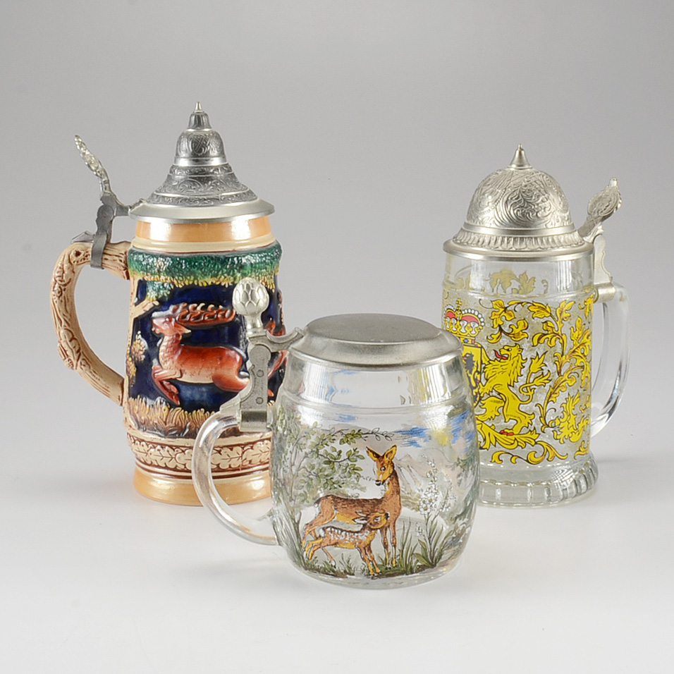 Three Beer Steins