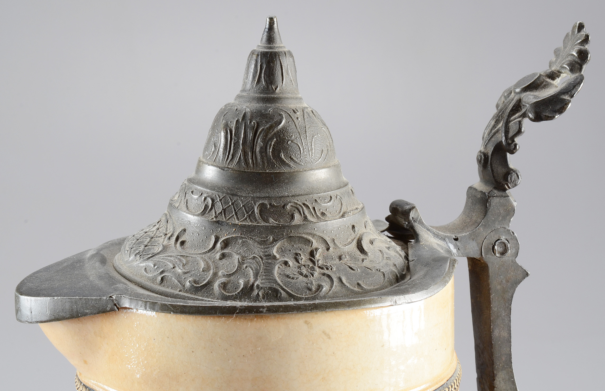 Pair of German Beer Steins