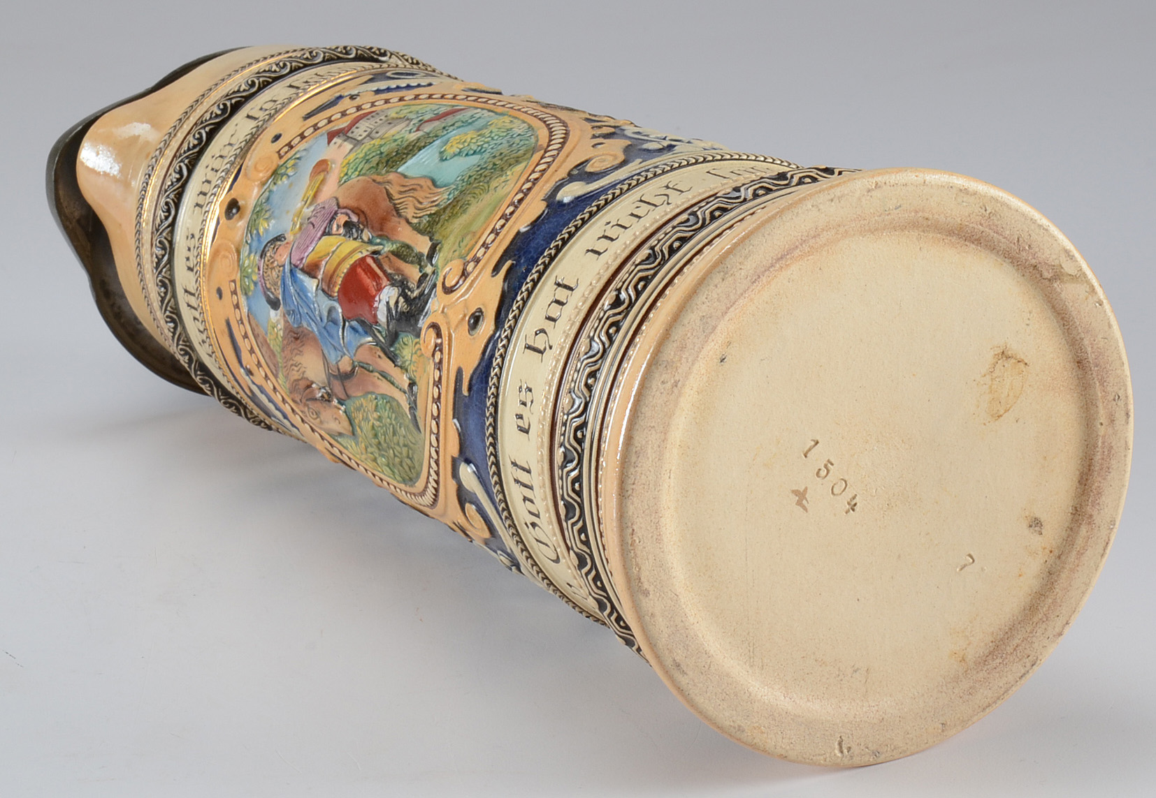 Pair of German Beer Steins