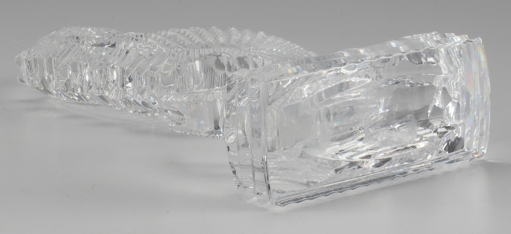 Pair of Waterford Crystal Seahorse Bookends