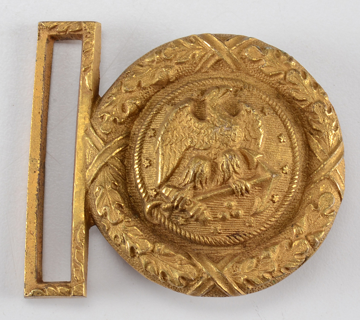 Collection of Civil War Military Belt Buckles