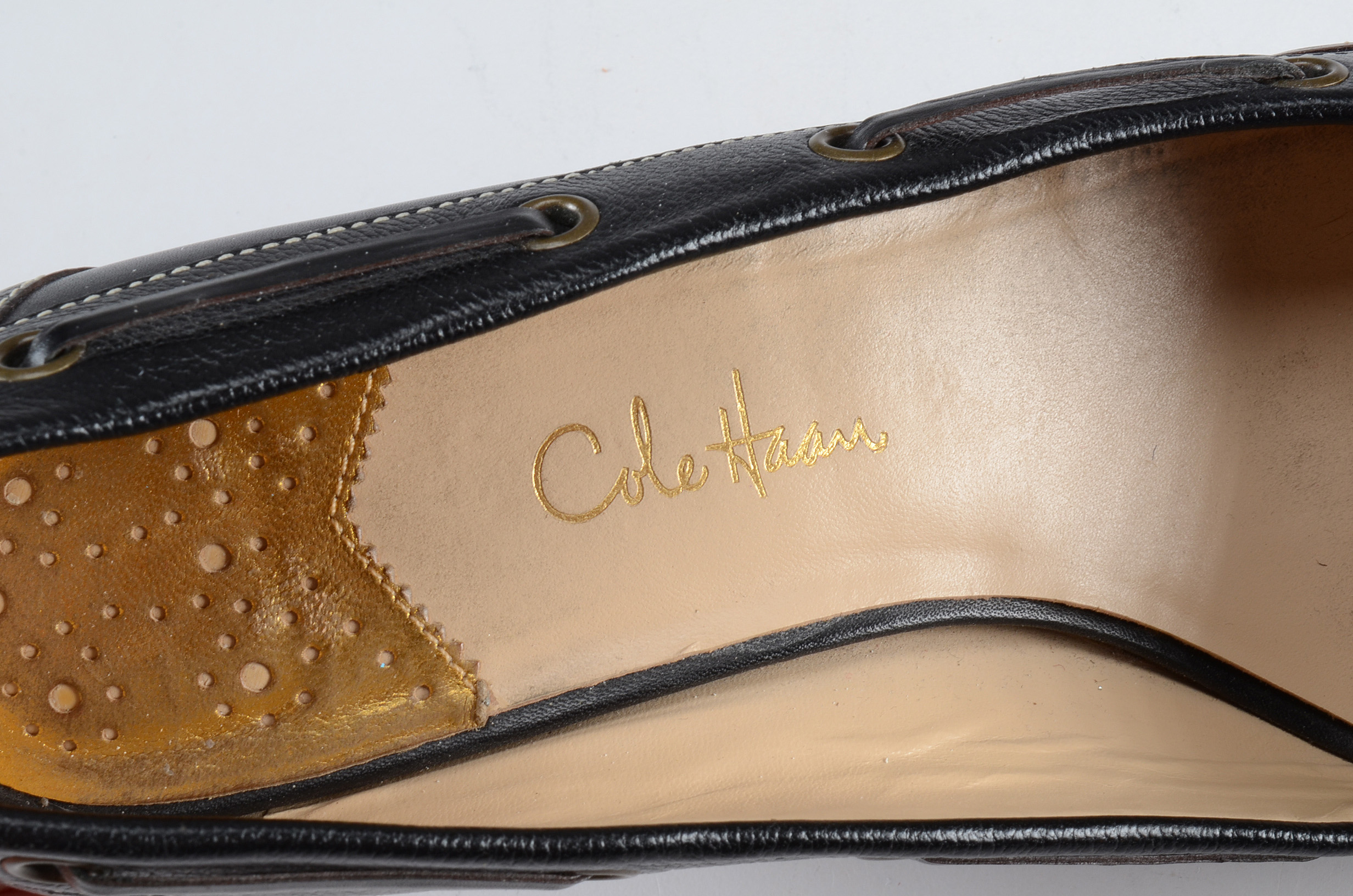 Three Pairs of Women's Shoes Including Cole Haan and Beverly Feldman