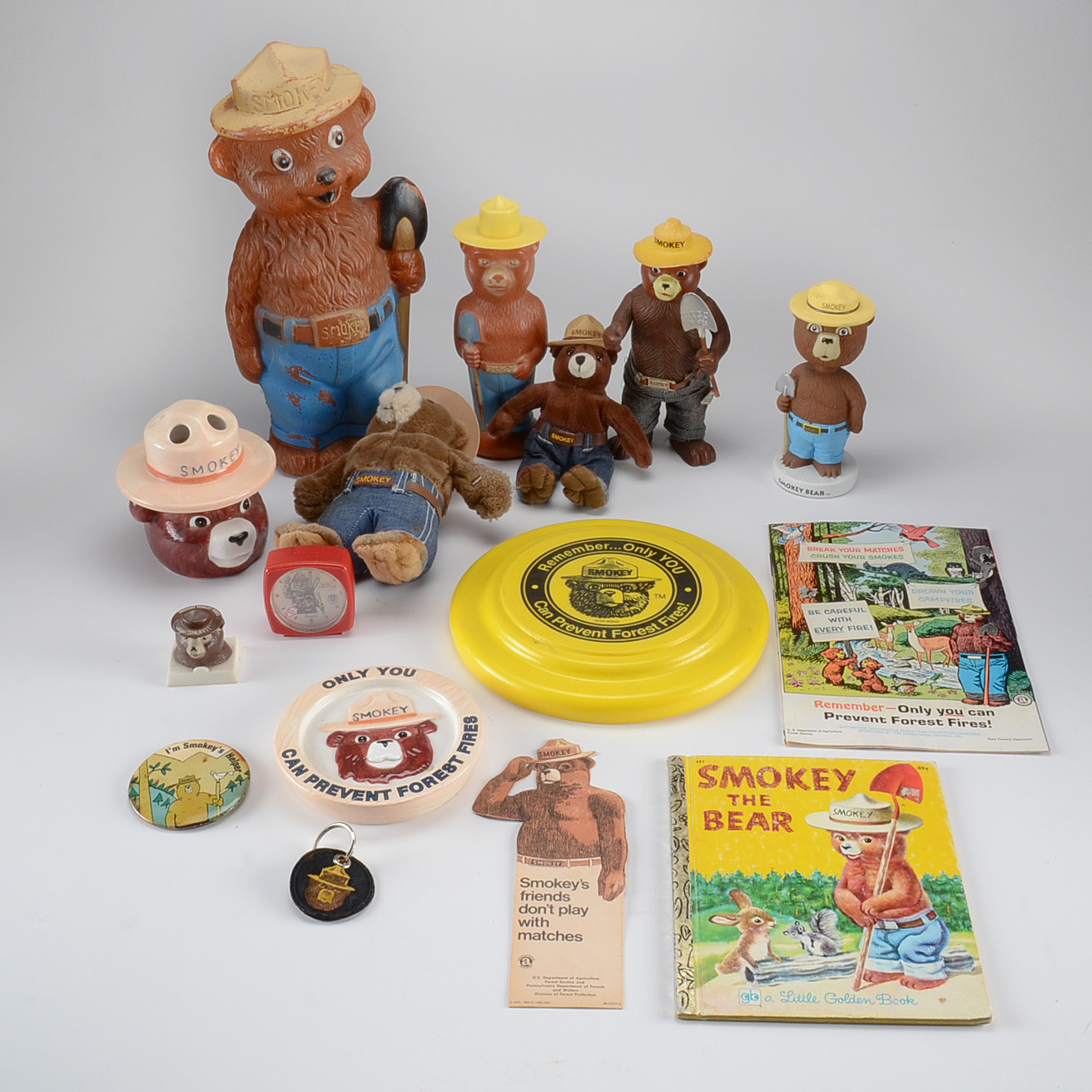 Assorted Smokey the Bear Items