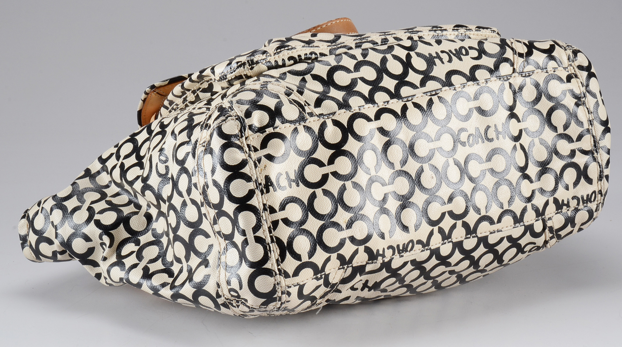 Coach Op Art Leah Tote