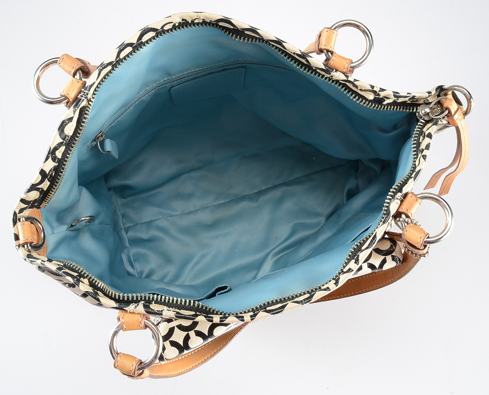 Coach Op Art Leah Tote