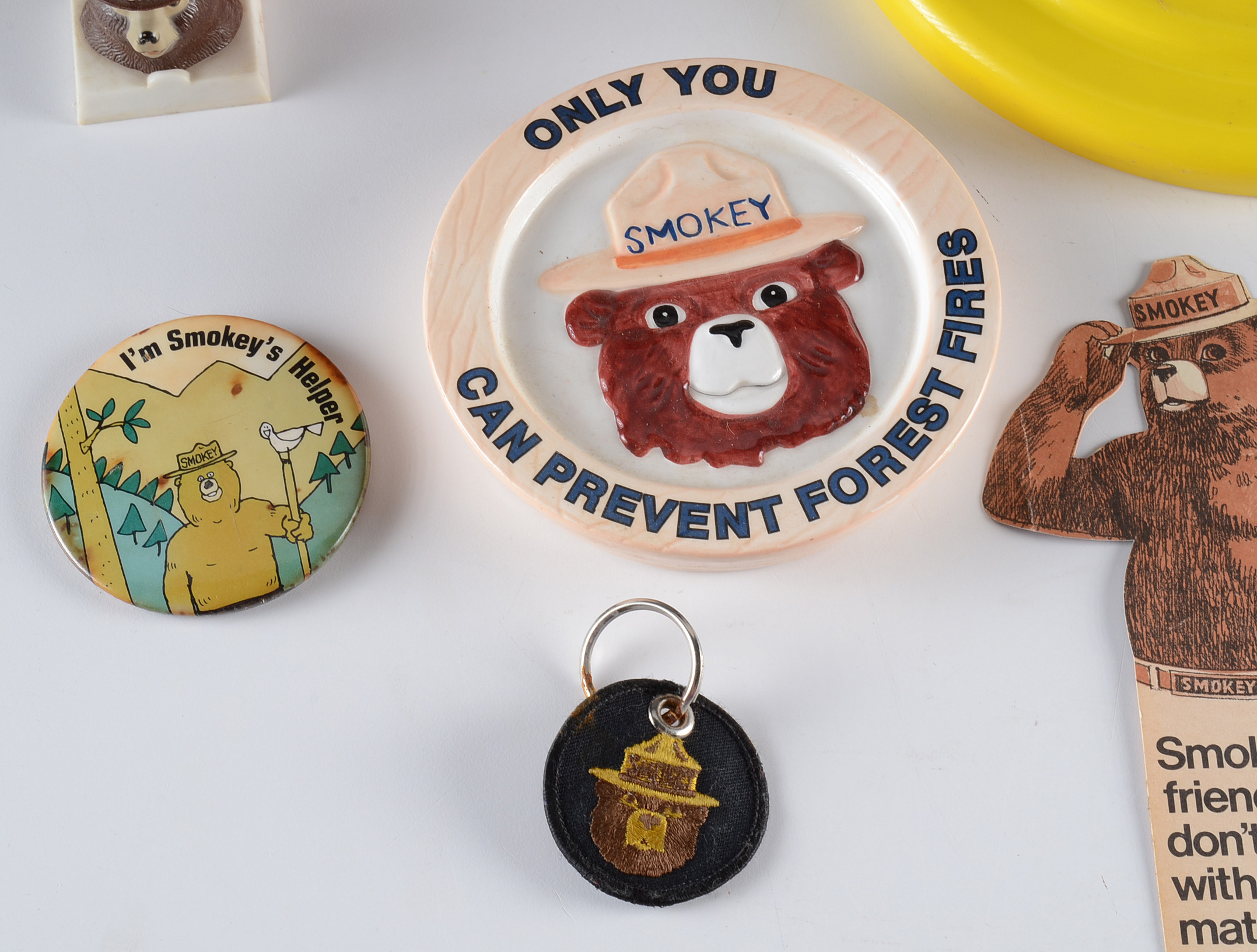 Assorted Smokey the Bear Items