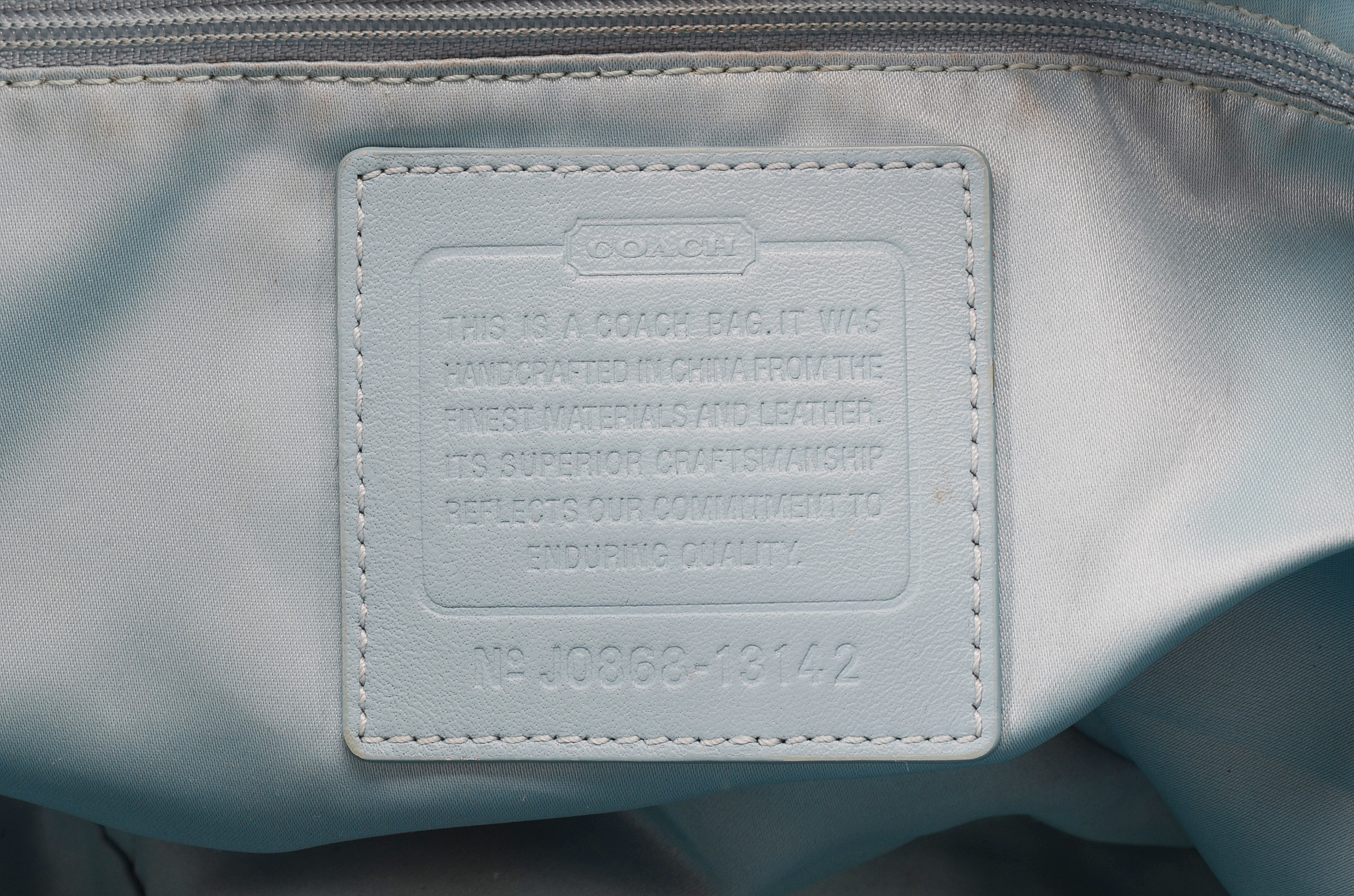 Coach Op Art Leah Tote