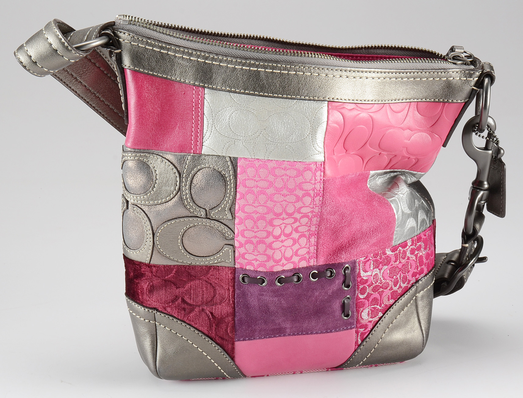 Two Coach Patchwork Handbags