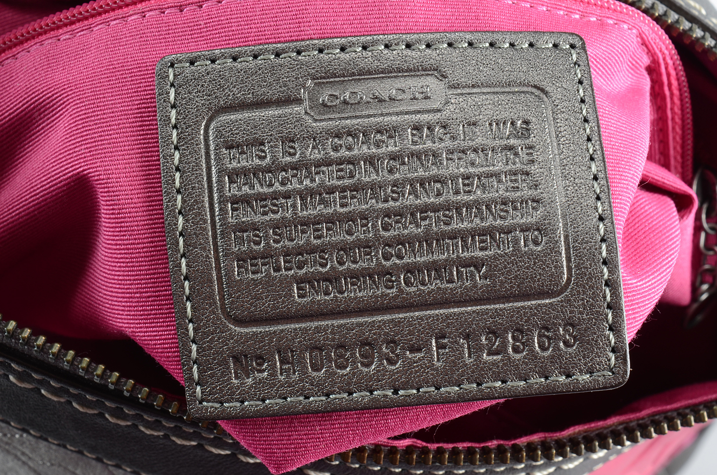 Two Coach Patchwork Handbags