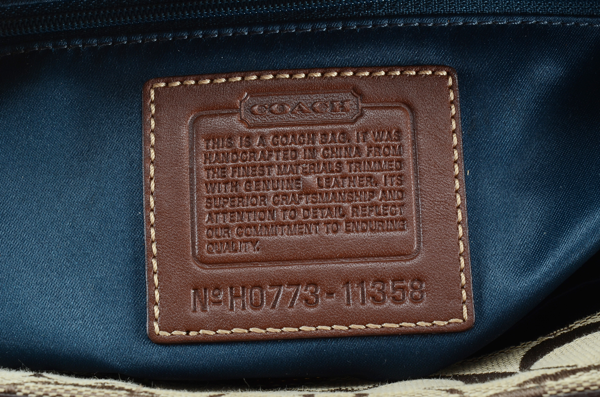 Two Coach Patchwork Handbags