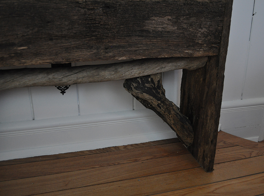 Rustic Barnwood Bench