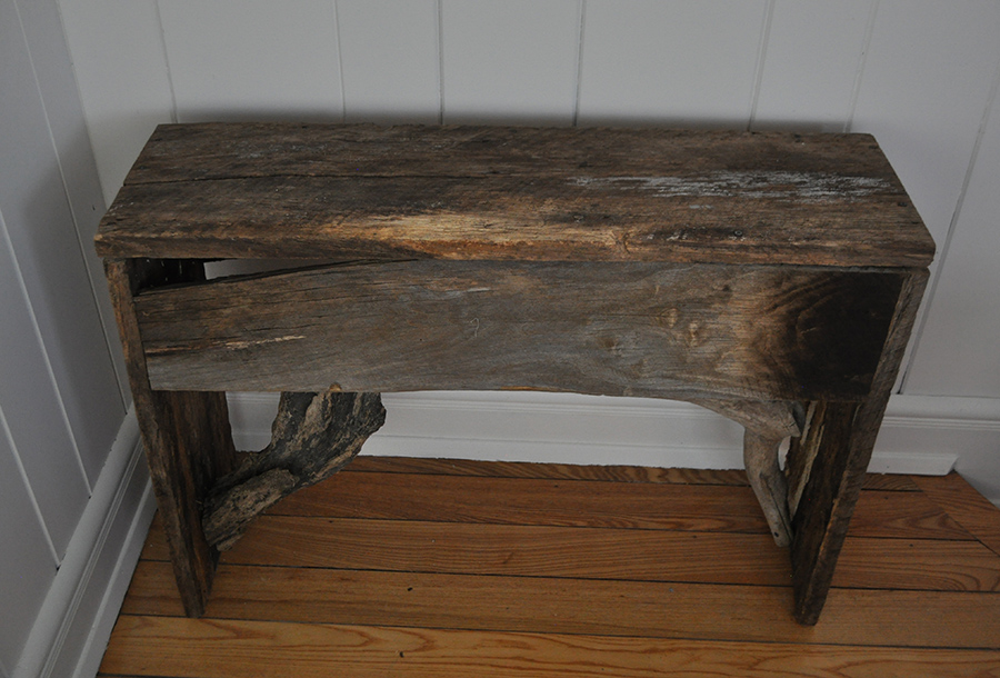Rustic Barnwood Bench