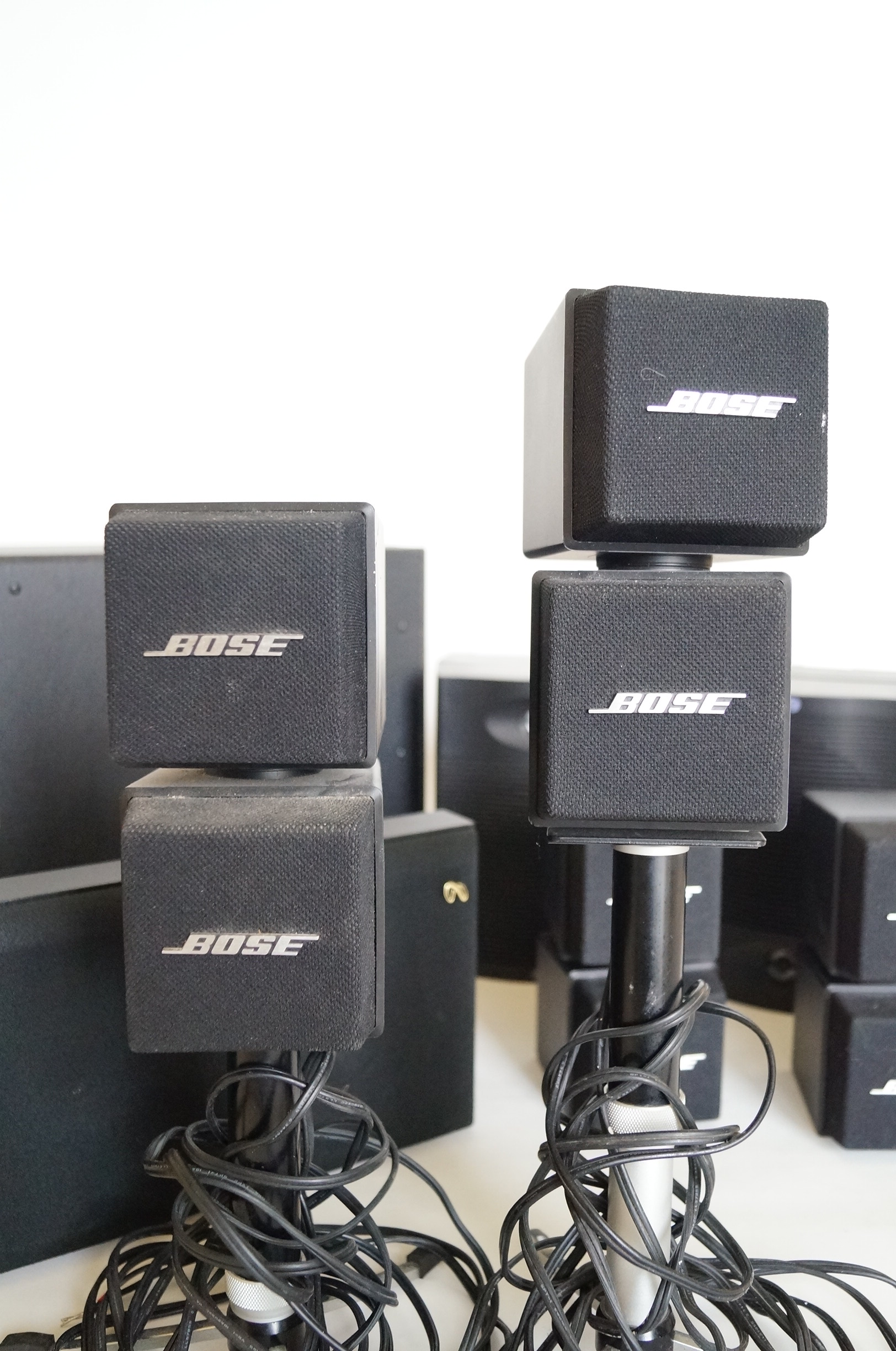 Bose Acoustimass Cube System Speakers