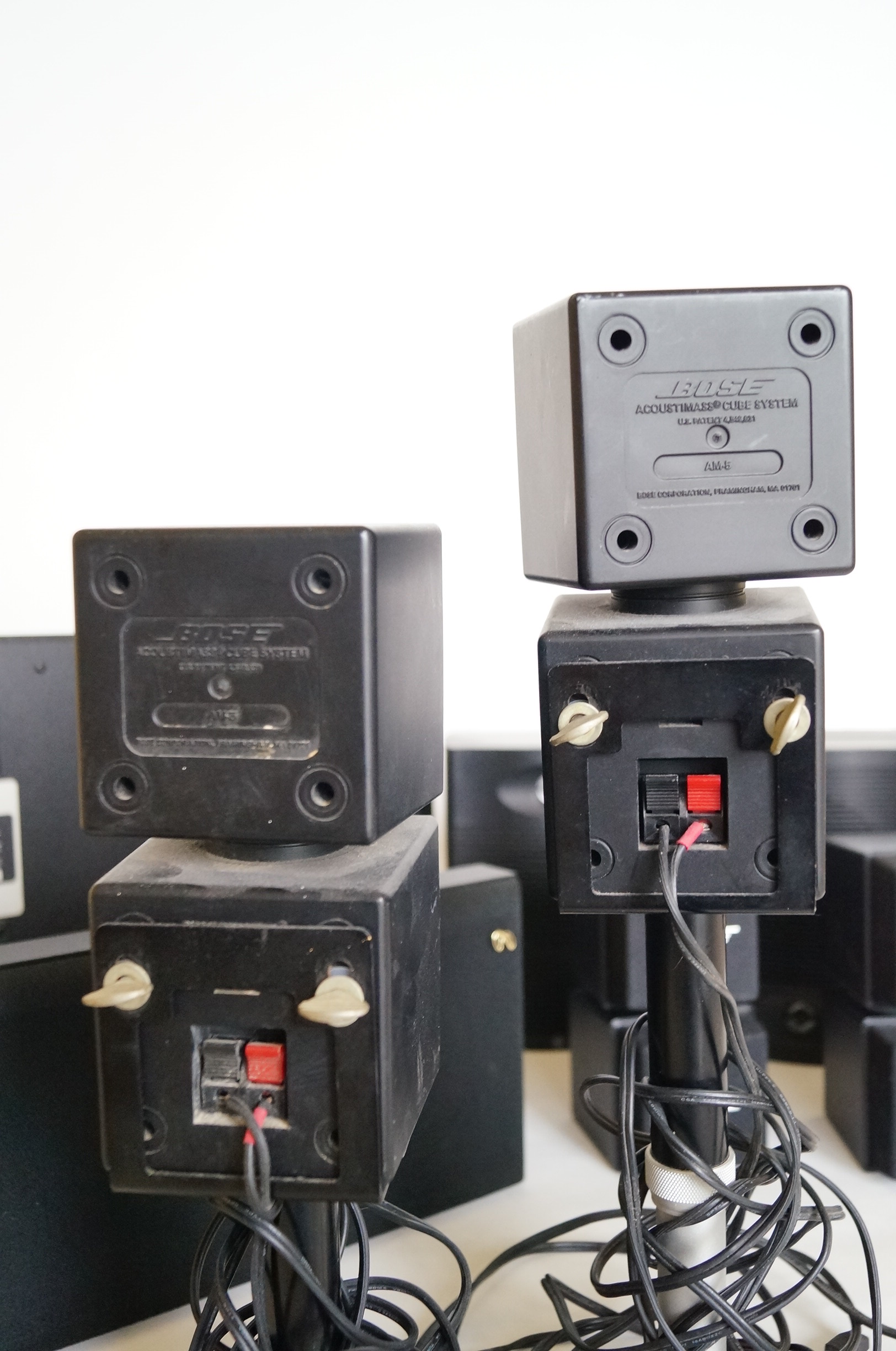 Bose Acoustimass Cube System Speakers