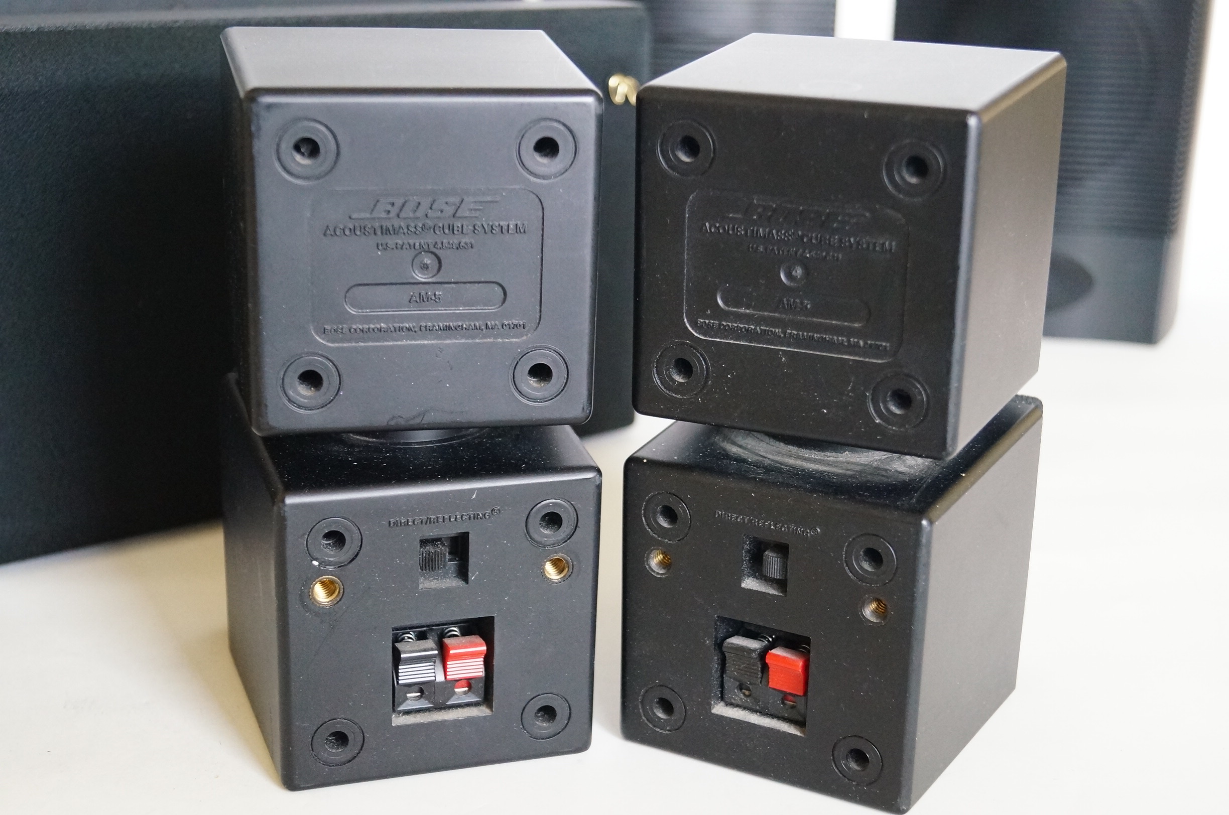 Bose Acoustimass Cube System Speakers