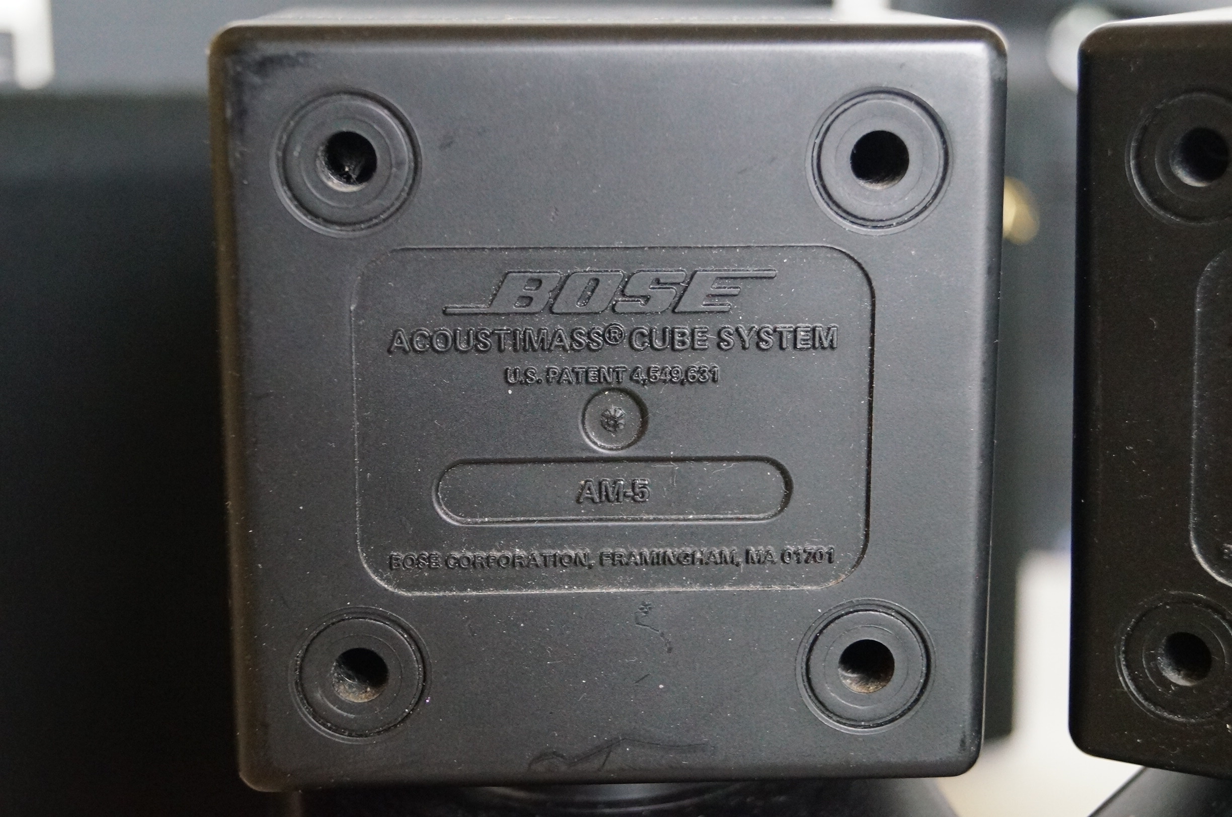 Bose Acoustimass Cube System Speakers