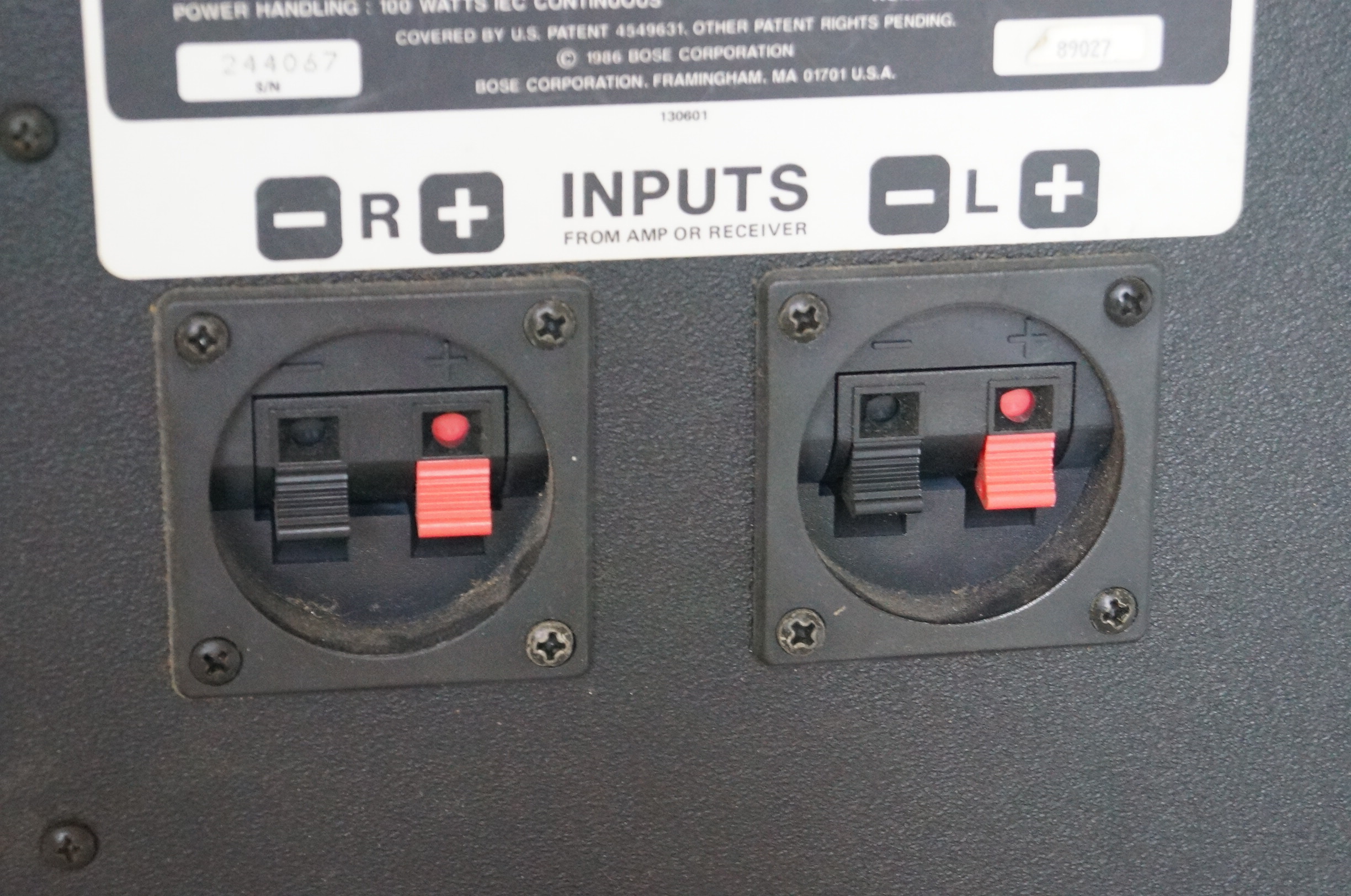 Bose Acoustimass Cube System Speakers