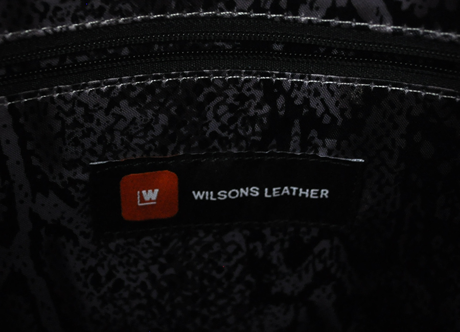Wilsons Leather White Handbag