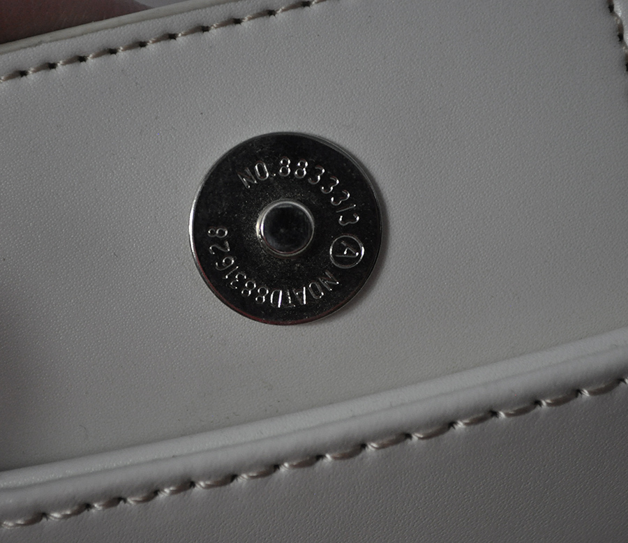 Wilsons Leather White Handbag