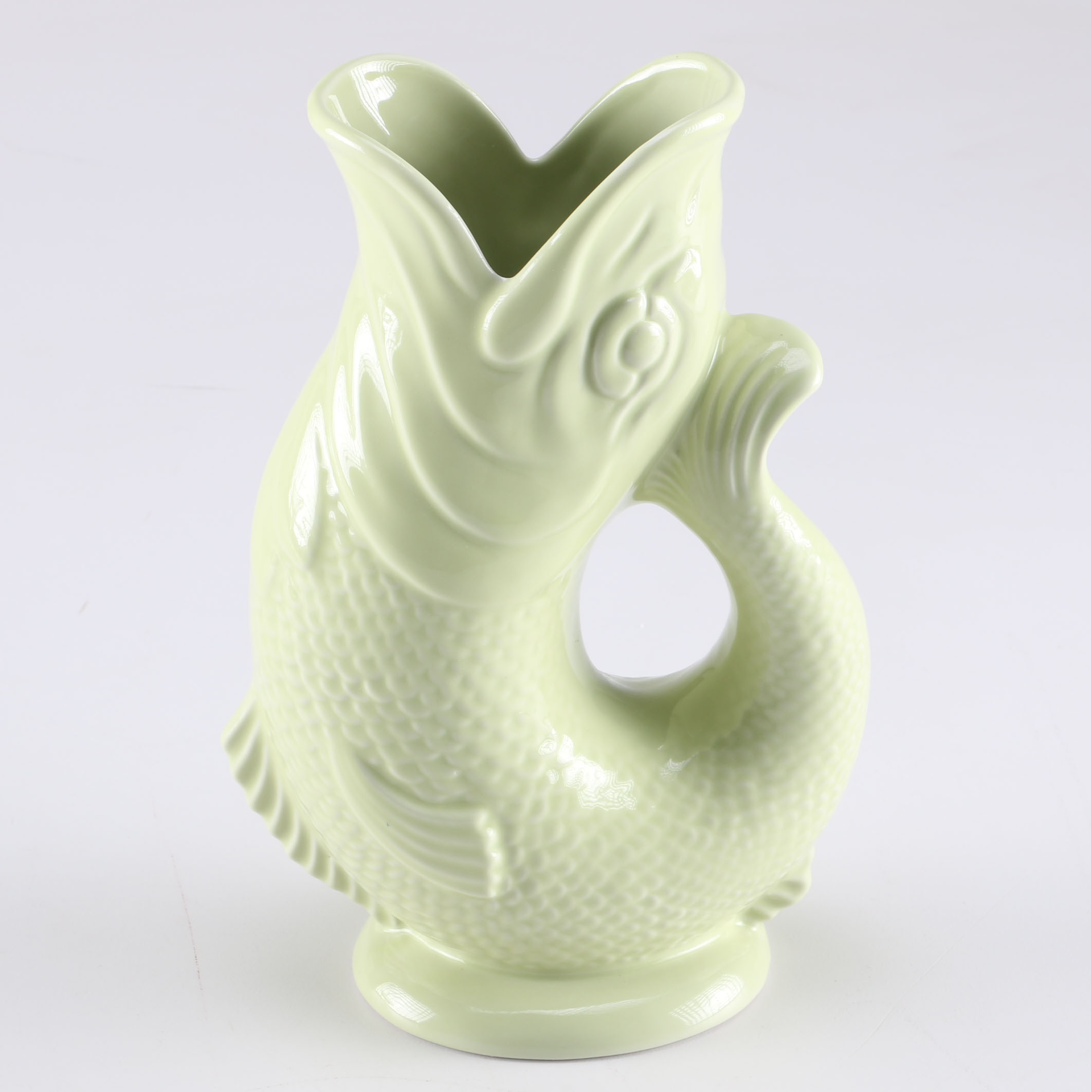 Gurgling "Gluggle Jug" New England Cod Fish Pitcher by Wade Ceramics