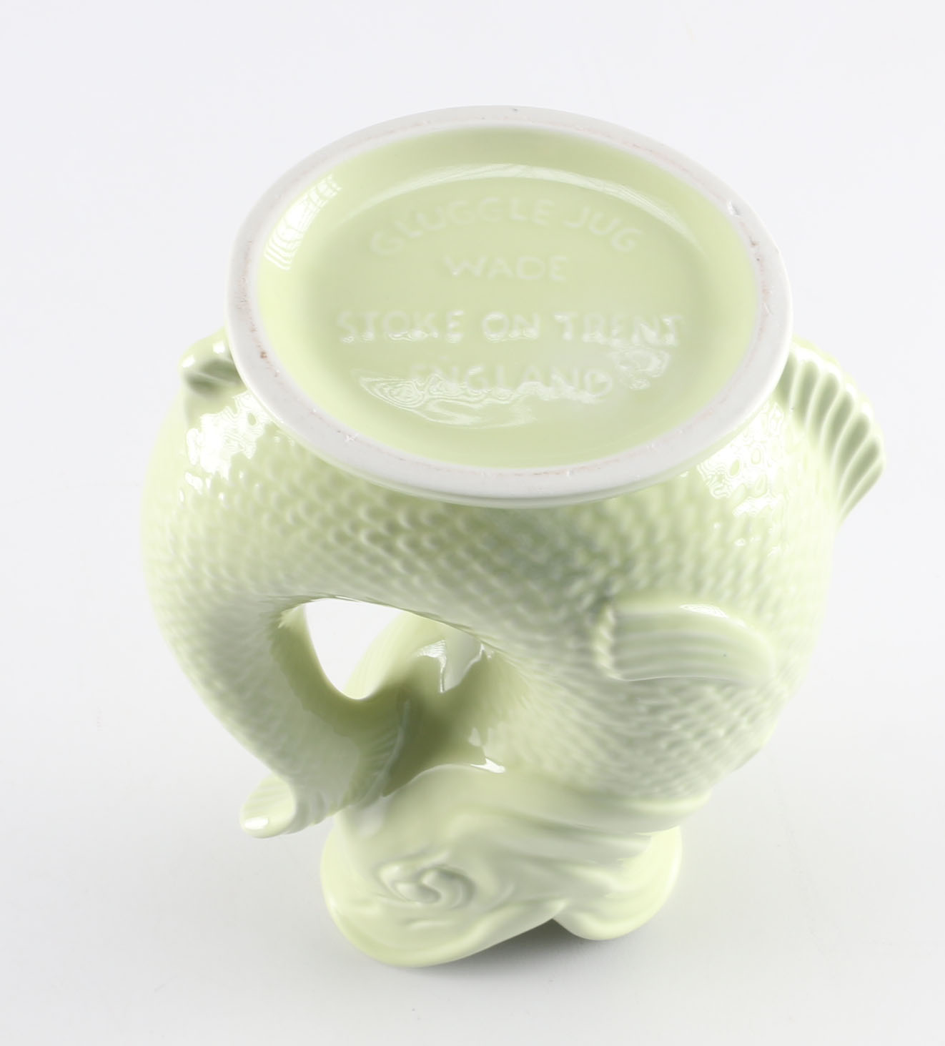 Gurgling "Gluggle Jug" New England Cod Fish Pitcher by Wade Ceramics