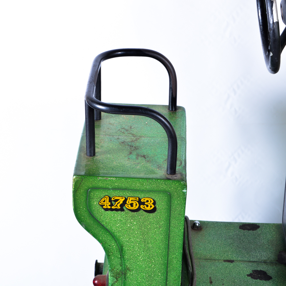 Green Coin Operated Train Ride