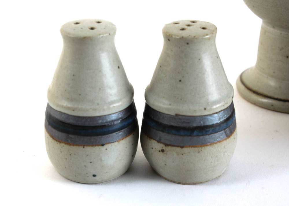 Vintage Otagiri Japan Stoneware "Horizon" Pattern