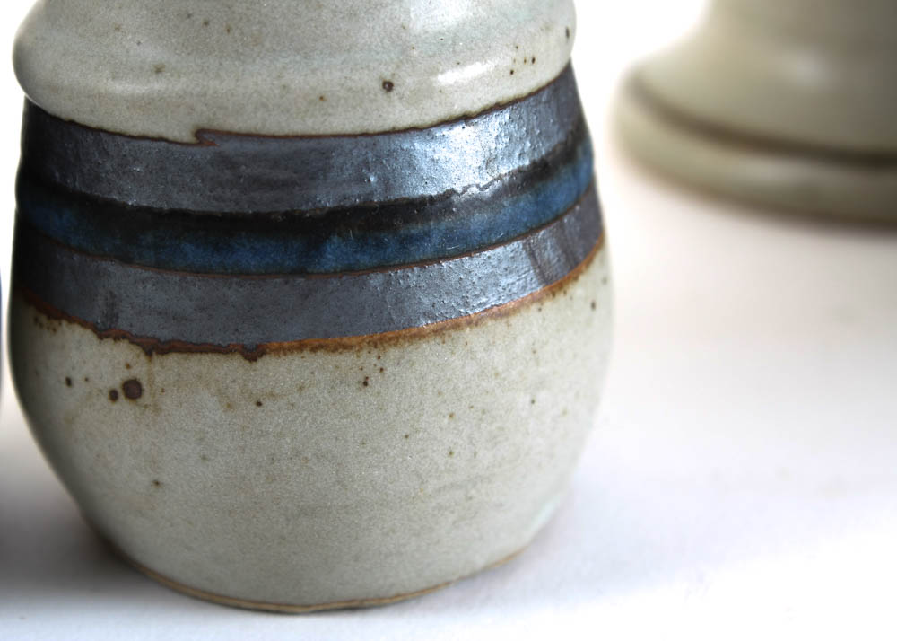 Vintage Otagiri Japan Stoneware "Horizon" Pattern