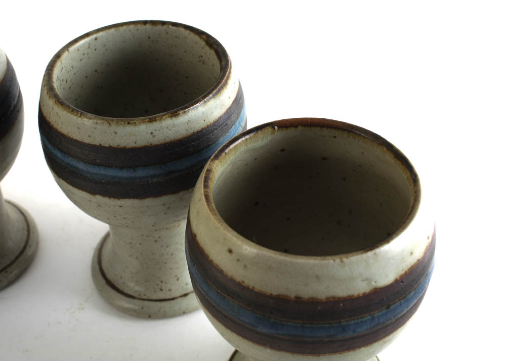 Vintage Otagiri Japan Stoneware "Horizon" Pattern