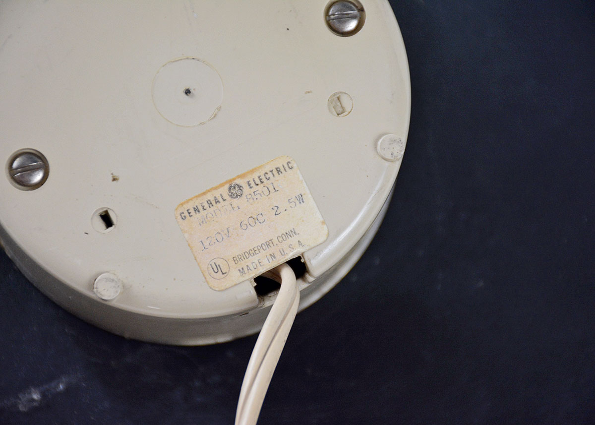 Vintage Peter Max by General Electric Checkerboard Clock