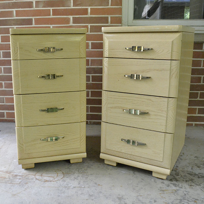 Pair of Permanized Mengel Side Dressers
