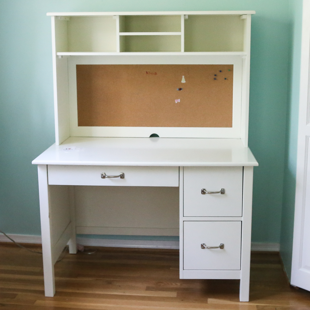 Pottery Barn Kids Desk with Hutch