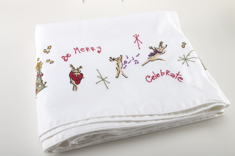 Pottery Barn and Tiffany & Co. Christmas Dinnerware with Table Accessories