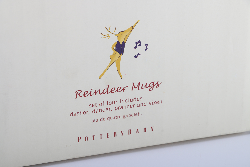 Pottery Barn and Tiffany & Co. Christmas Dinnerware with Table Accessories