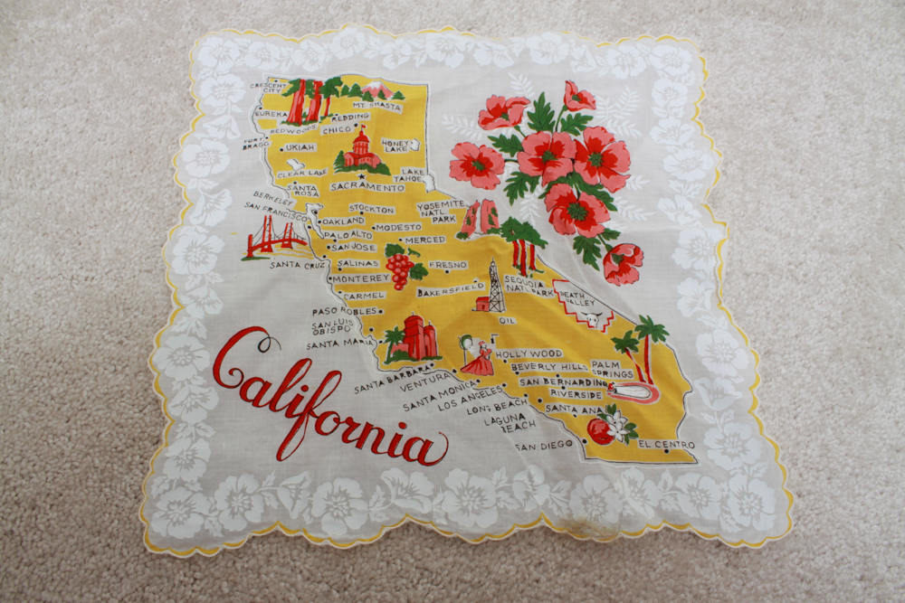 Collection of State Handkerchiefs