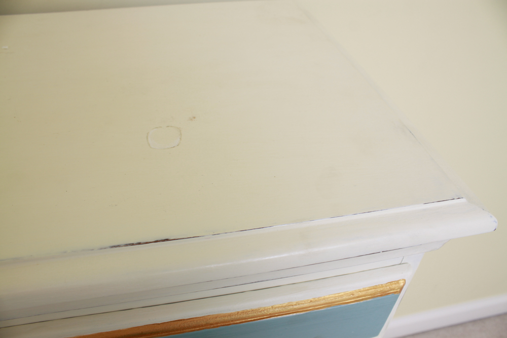 Crawford Furniture Chalk Finish Chest on Chest Dresser